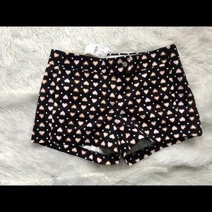 J crew pretty heart shorts